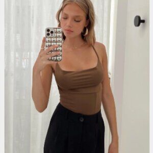 Princes Polly Open Back Bodysuit US 6